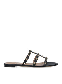 Valentino Garavani Women "Rockstud" Slide Sandals