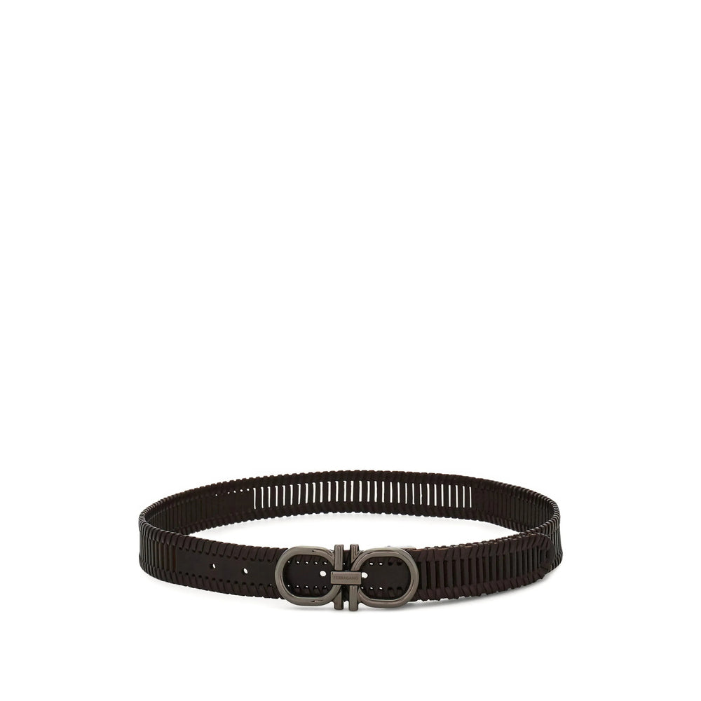Ferragamo Black Belts Men