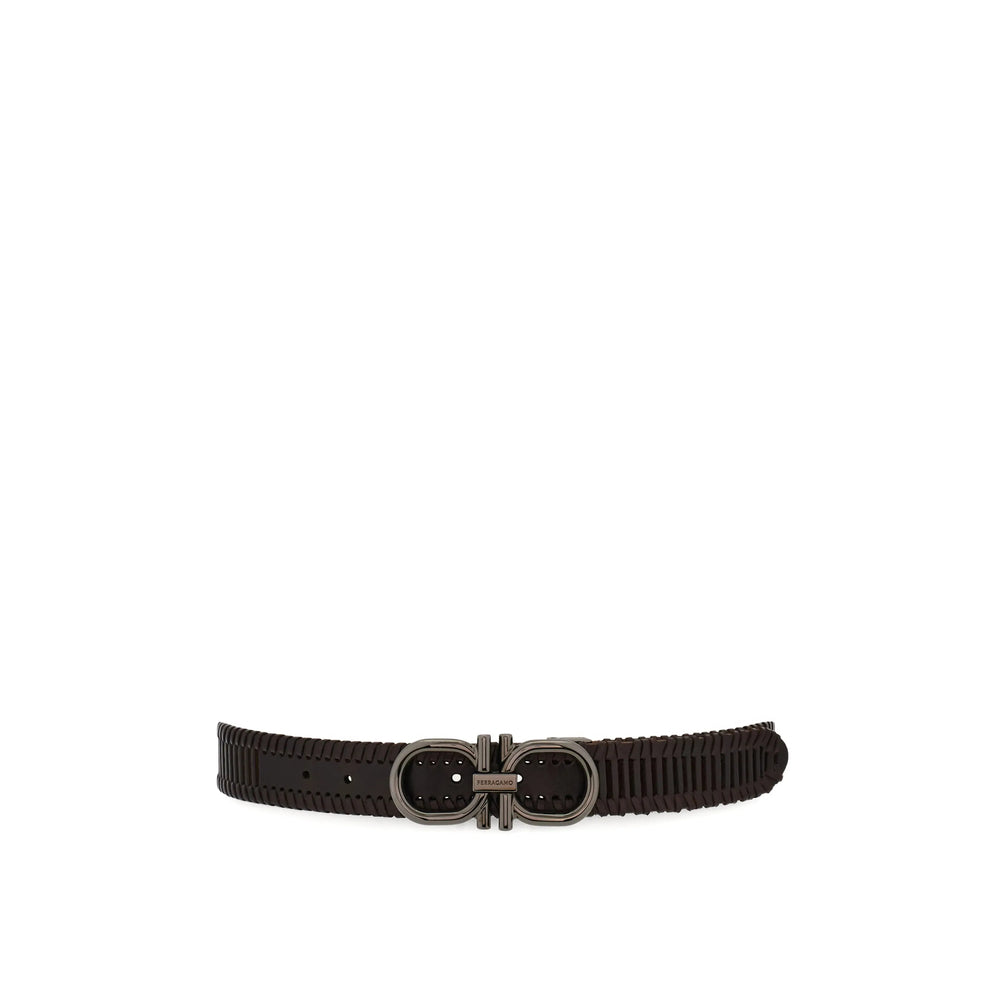 Ferragamo Black Belts Men