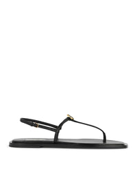 Toteme Women T-Strap Leather Sandals