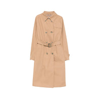 Herno Neutrals Coats - Double Breasted & Peacoats Women