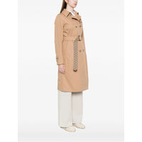 Herno Neutrals Coats - Double Breasted & Peacoats Women