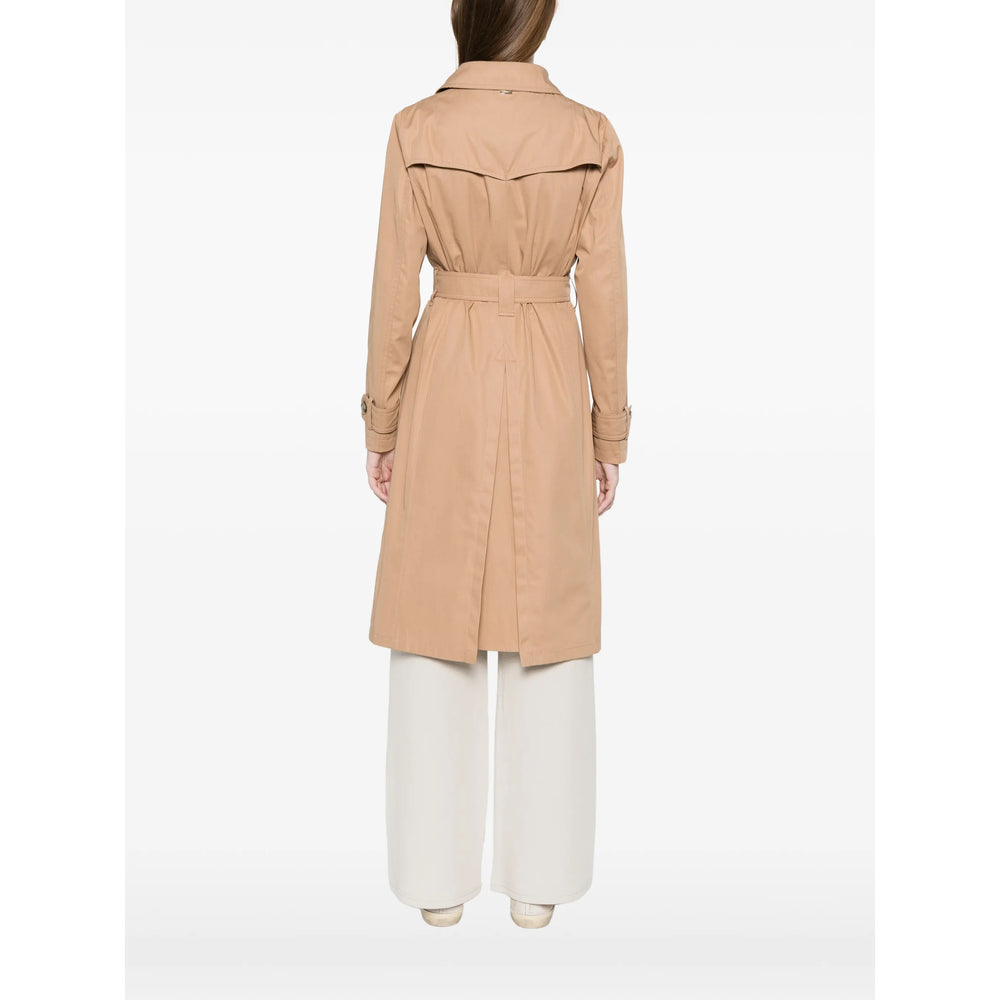 Herno Neutrals Coats - Double Breasted & Peacoats Women