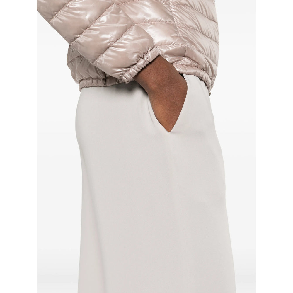 Herno Neutrals Trousers - High-Waisted Trousers Women