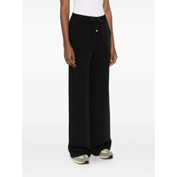 Herno Blue Trousers - High-Waisted Trousers Women