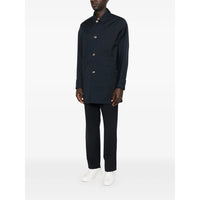 Herno Blue Coats - Raincoats Men