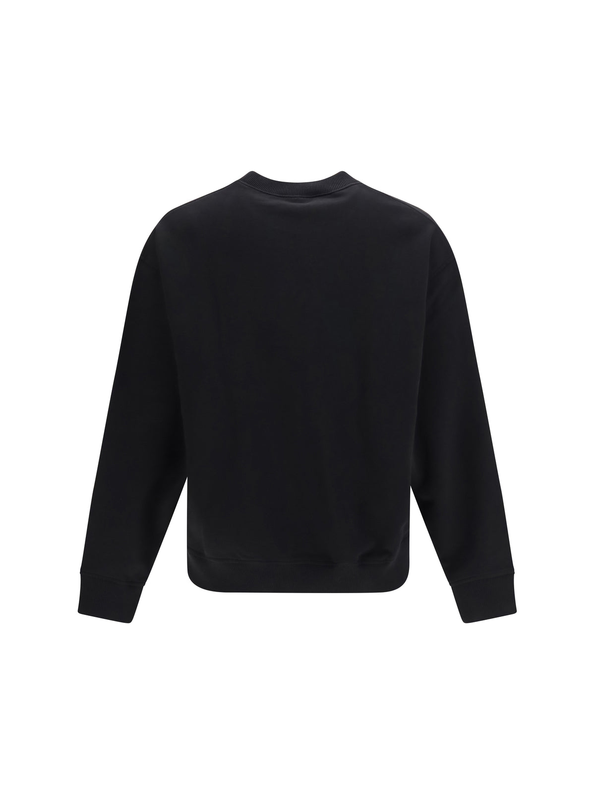 Palm Angels Men Cotton Crewneck Sweatshirt With Logo