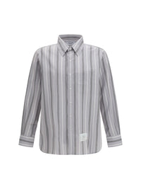 THOM BROWNE Thom Browne Men Madras Striped Armband Shirt