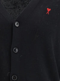 Ami Paris Men Ami De Coeur Cardigan