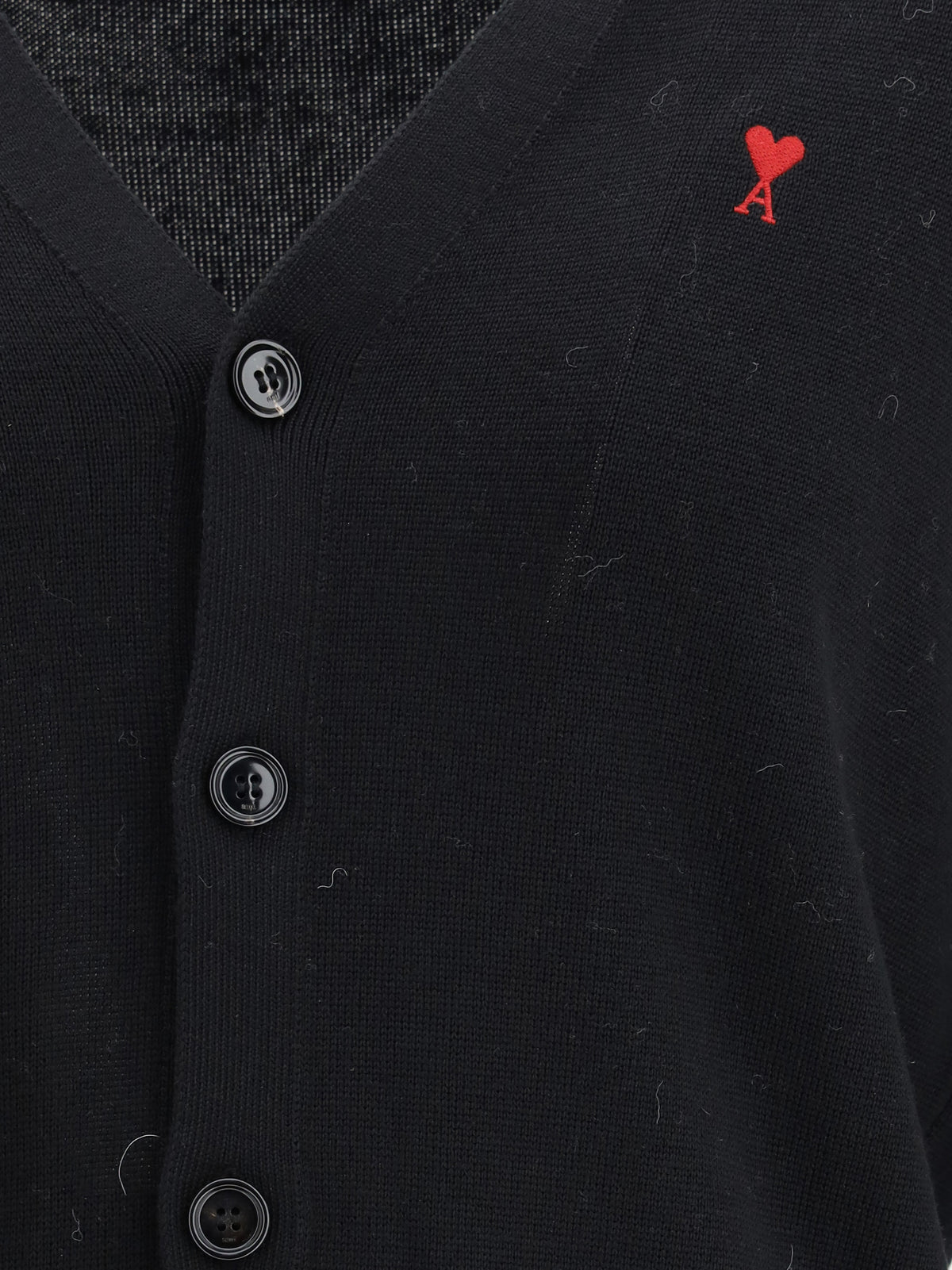 Ami Paris Men Ami De Coeur Cardigan