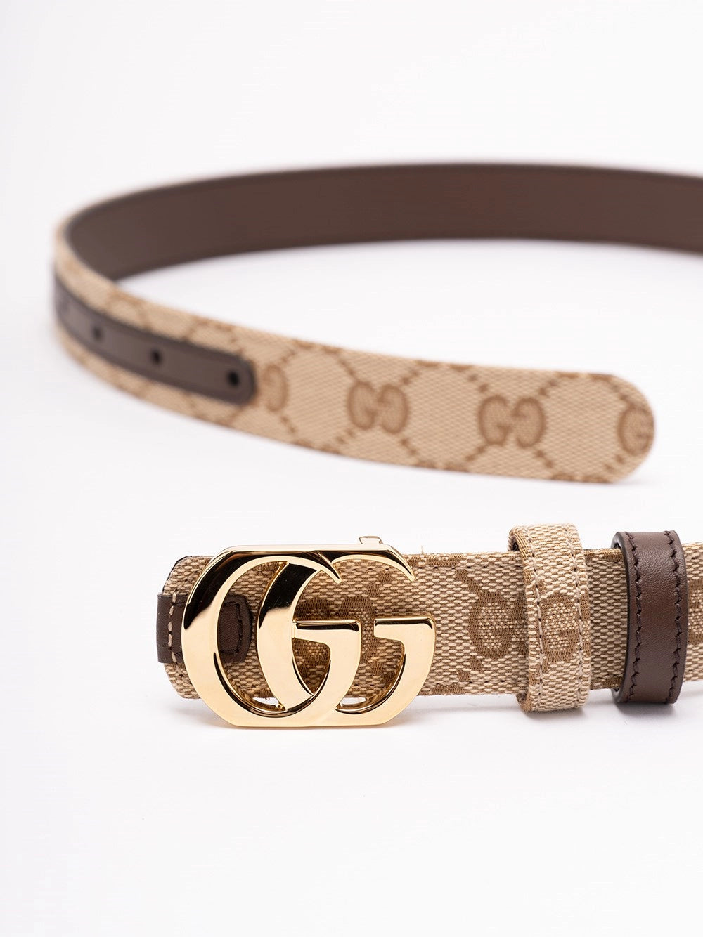 Gucci Gucci Women Cut Gg Marmont Reversible Belt