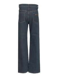 Miu Miu Women Straight-Leg Denim Trousers