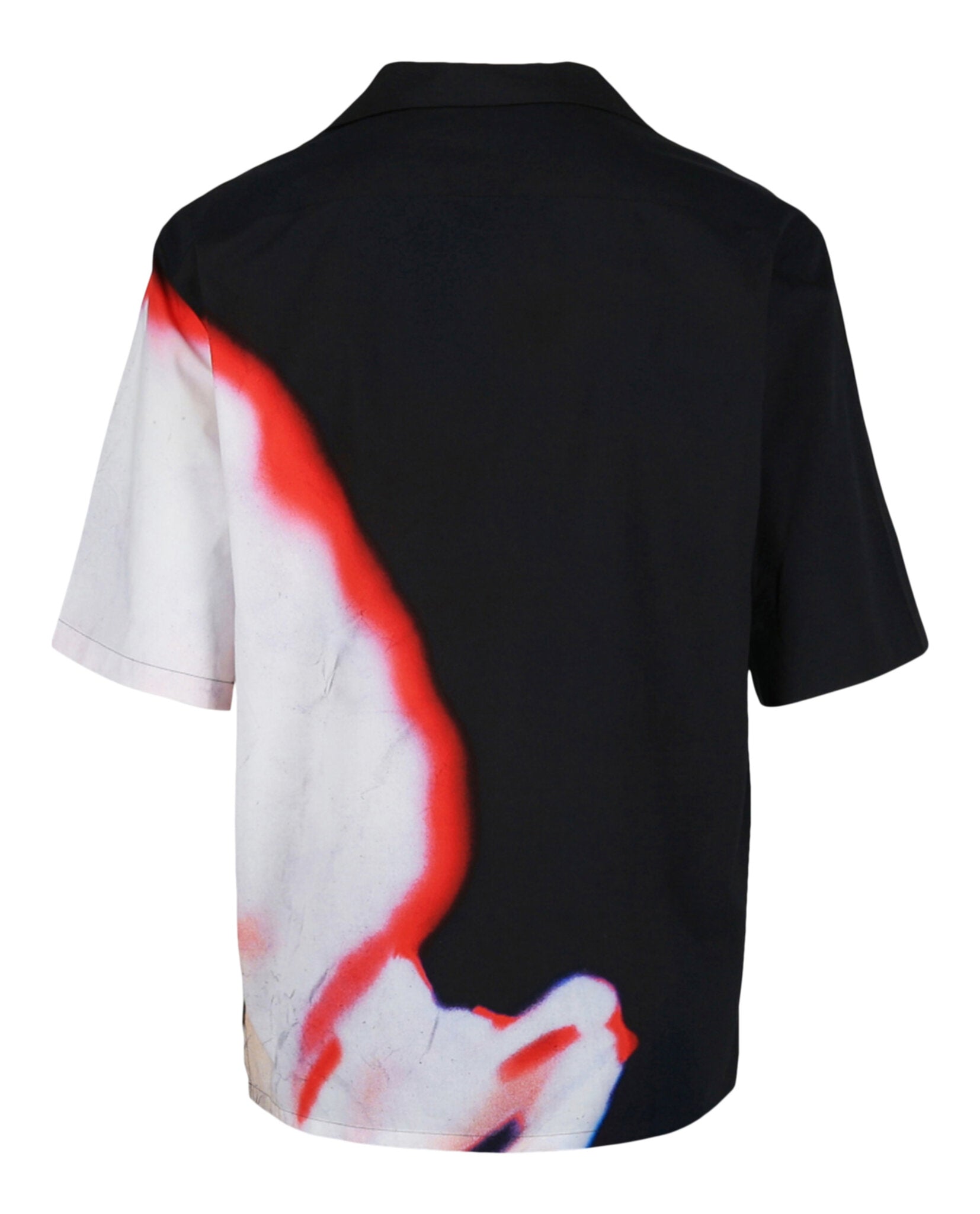 Alexander McQueen Mens Solarized Hawaiian Shirt