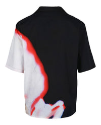 Alexander McQueen Mens Solarized Hawaiian Shirt