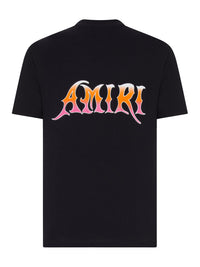 Amiri Amiri Men Cotton T-Shirt With Front Logo