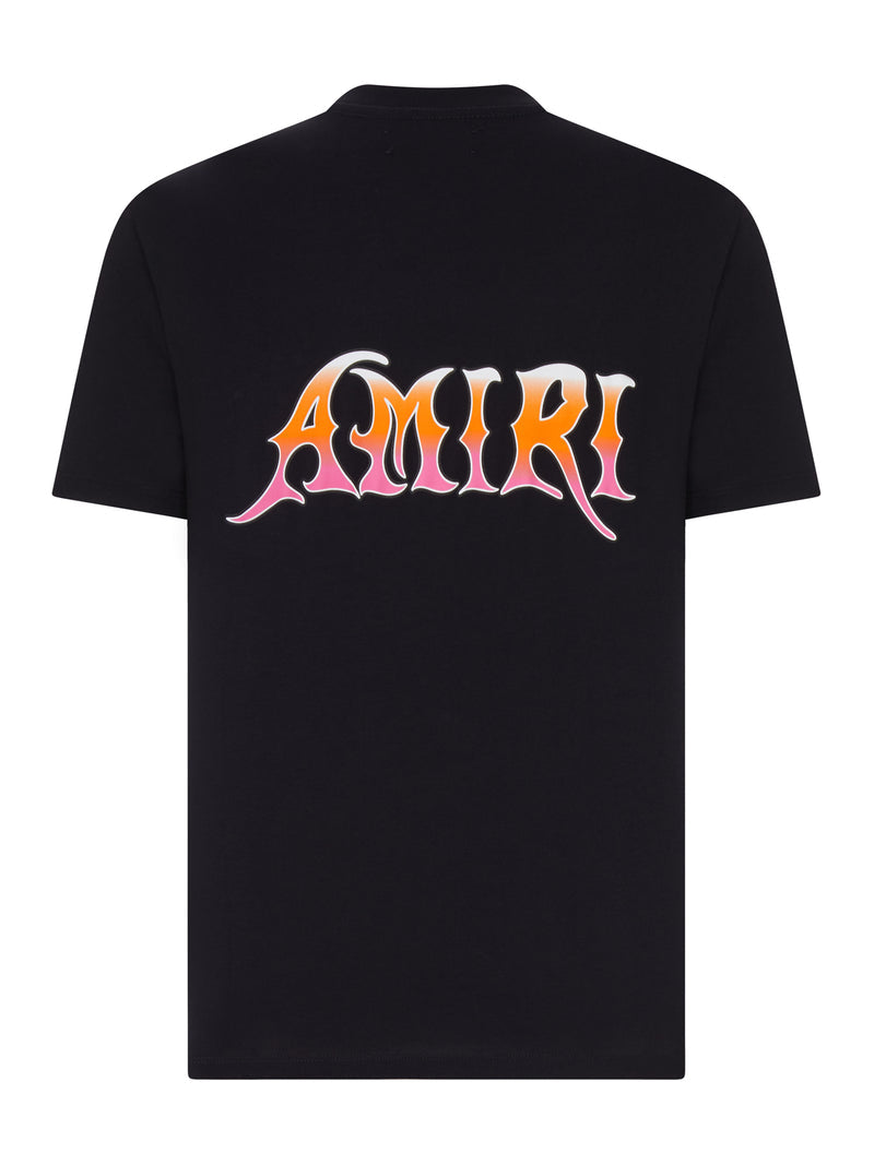 Amiri Amiri Men Cotton T-Shirt With Front Logo