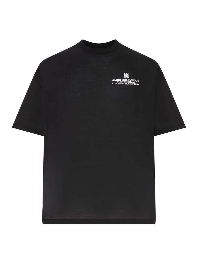Amiri Men Cotton T-Shirt With Logo