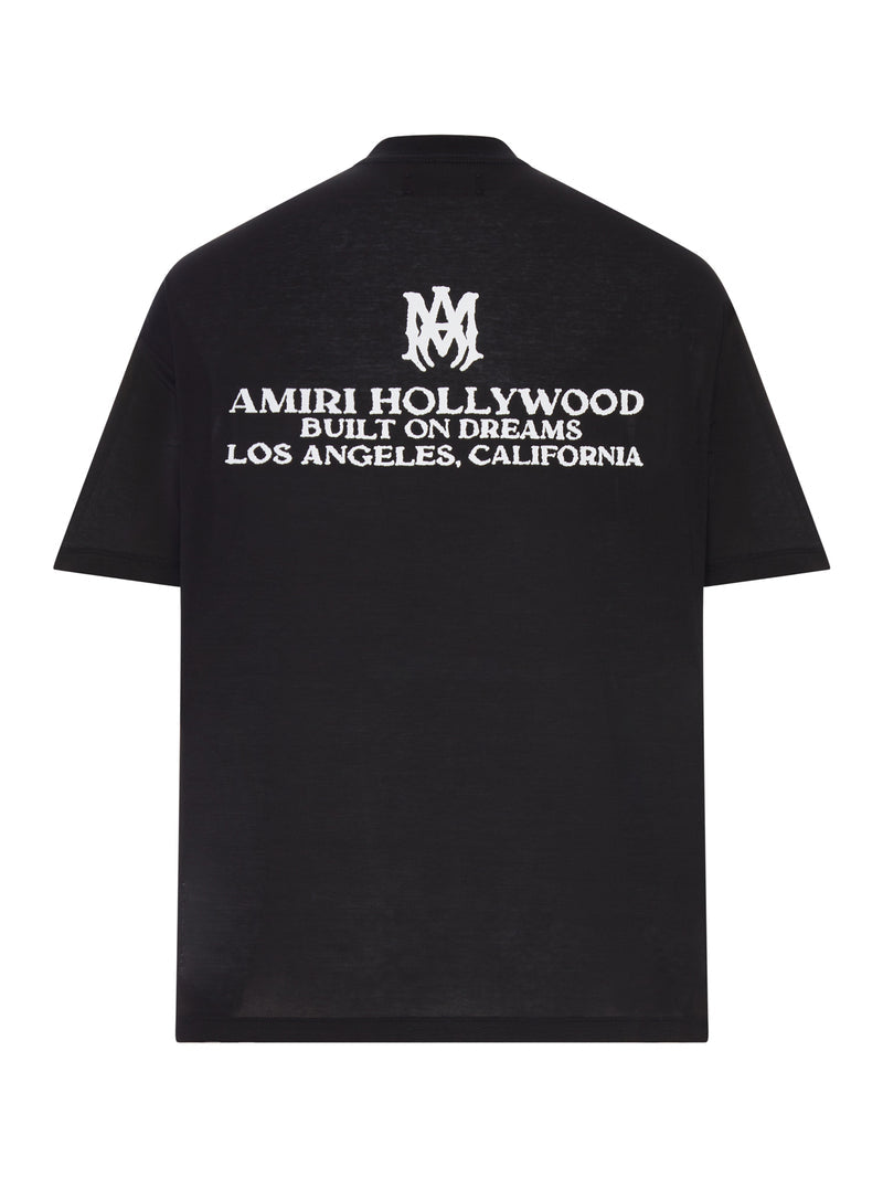 Amiri Men Cotton T-Shirt With Logo