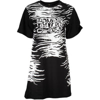 Cavalli Class Black Cotton Women Women's Dress