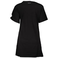 Cavalli Class Black Cotton Women Women's Dress