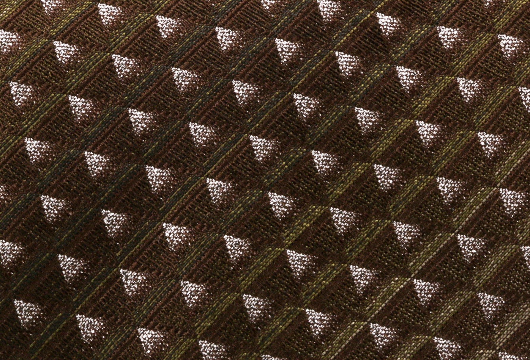 Gianfranco Ferre J092 U4J Brown Silk Mens Tie