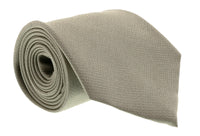 Gianfranco Ferre J0510 U58 Silvery Beige Silk Mens Tie
