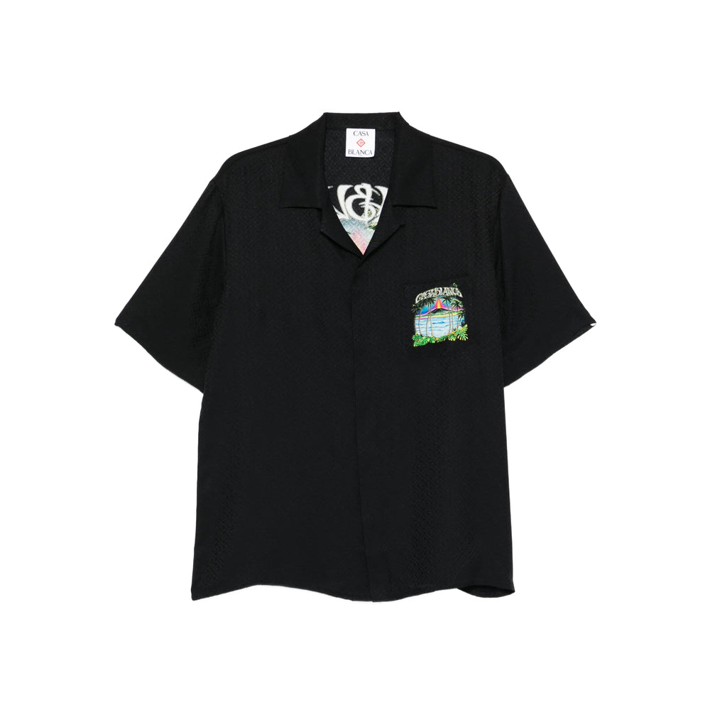 Casablanca Black Shirts Men