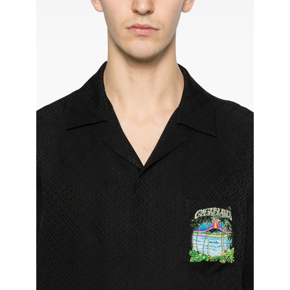 Casablanca Black Shirts Men