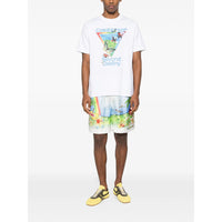 Casablanca White Shorts - Bermuda Shorts Men