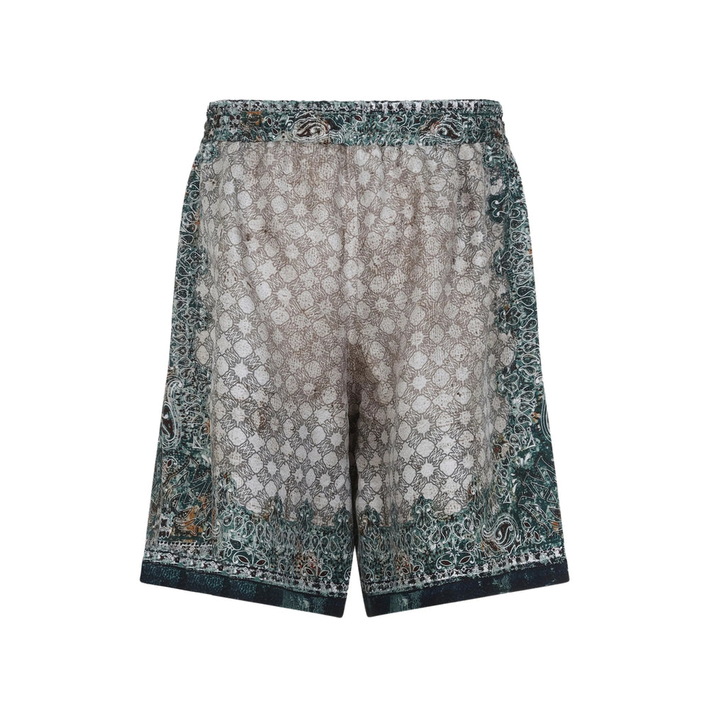 Amiri Green Shorts - Bermuda Shorts Men