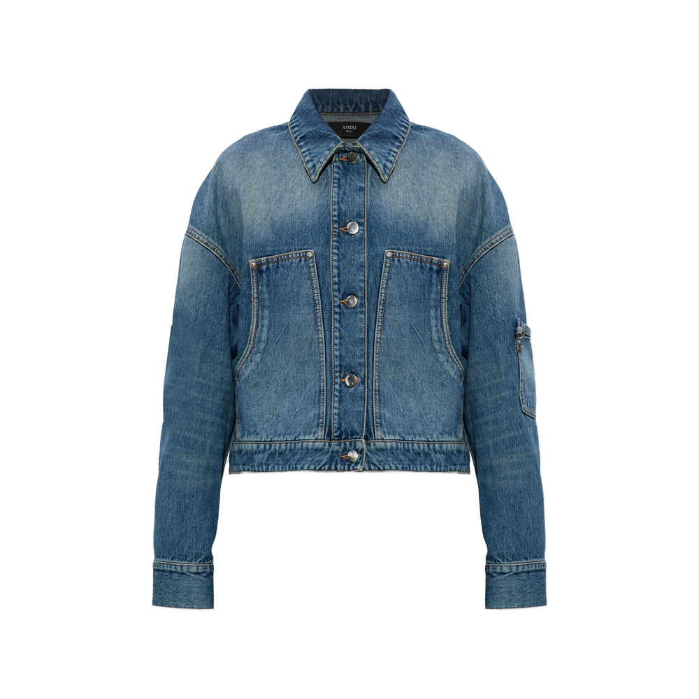 Amiri Amiri Blue Jackets - Denim Jackets Women