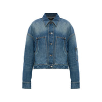 Amiri Amiri Blue Jackets - Denim Jackets Women