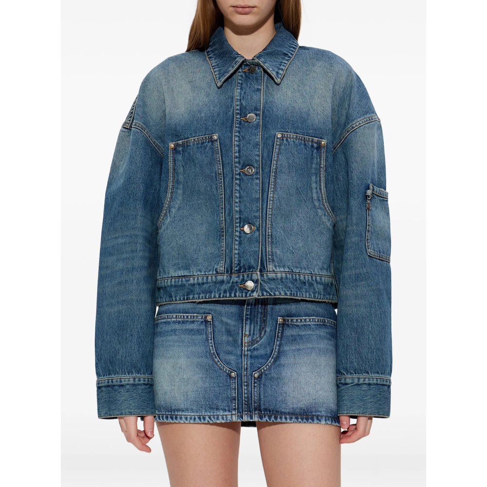 Amiri Amiri Blue Jackets - Denim Jackets Women