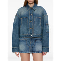 Amiri Amiri Blue Jackets - Denim Jackets Women