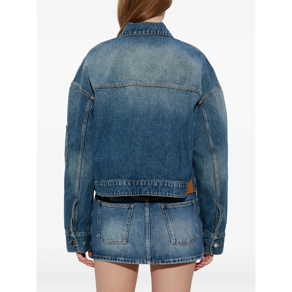 Amiri Amiri Blue Jackets - Denim Jackets Women