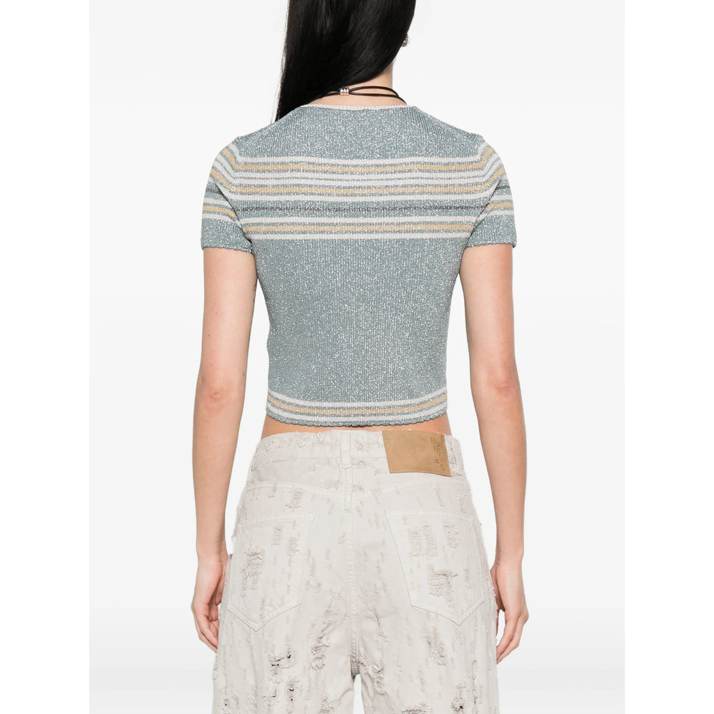 Amiri Blue Tops - T-Shirts & Jerseys Women
