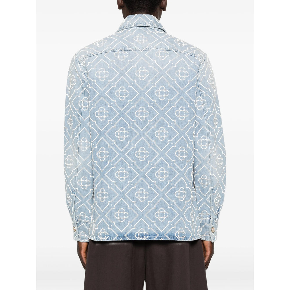 Casablanca Blue Shirts Men