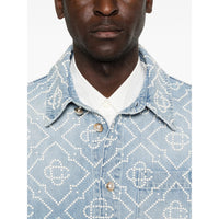 Casablanca Blue Shirts Men