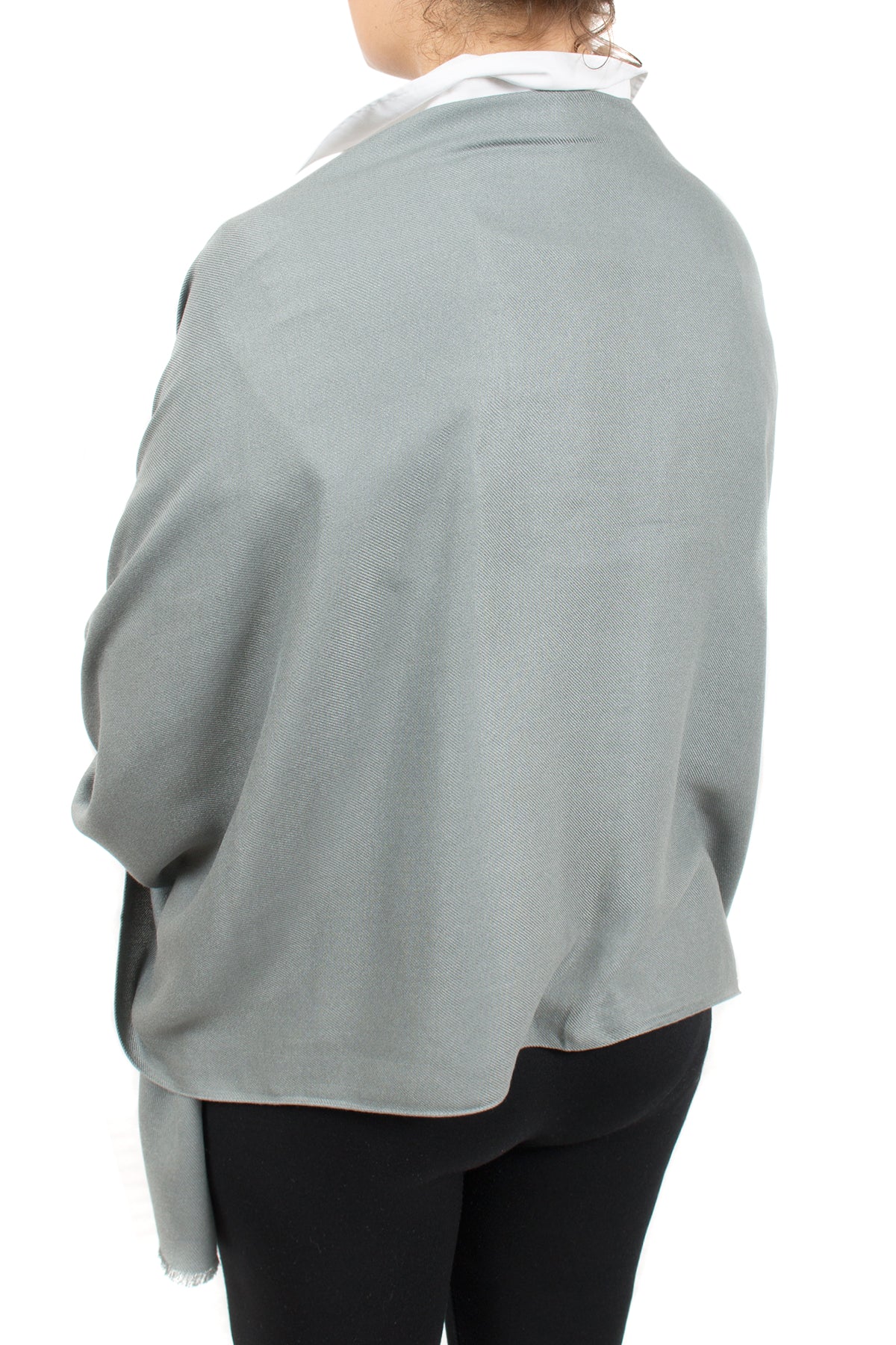 Gianfranco Ferre Grey Pashmina Scarf