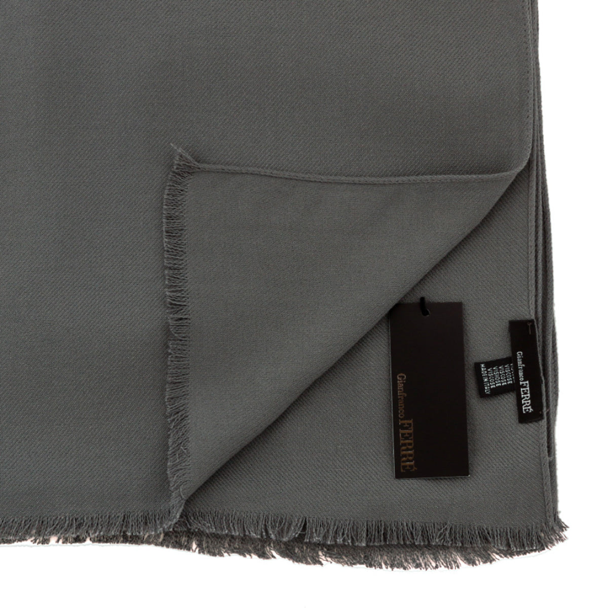 Gianfranco Ferre Grey Pashmina Scarf