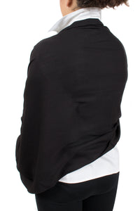 Gianfranco Ferre Black Pashmina Scarf