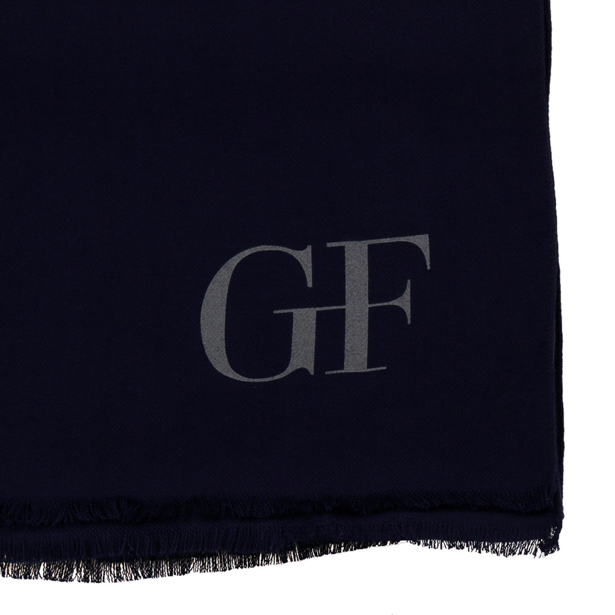 Gianfranco Ferre Blue Pashmina Scarf