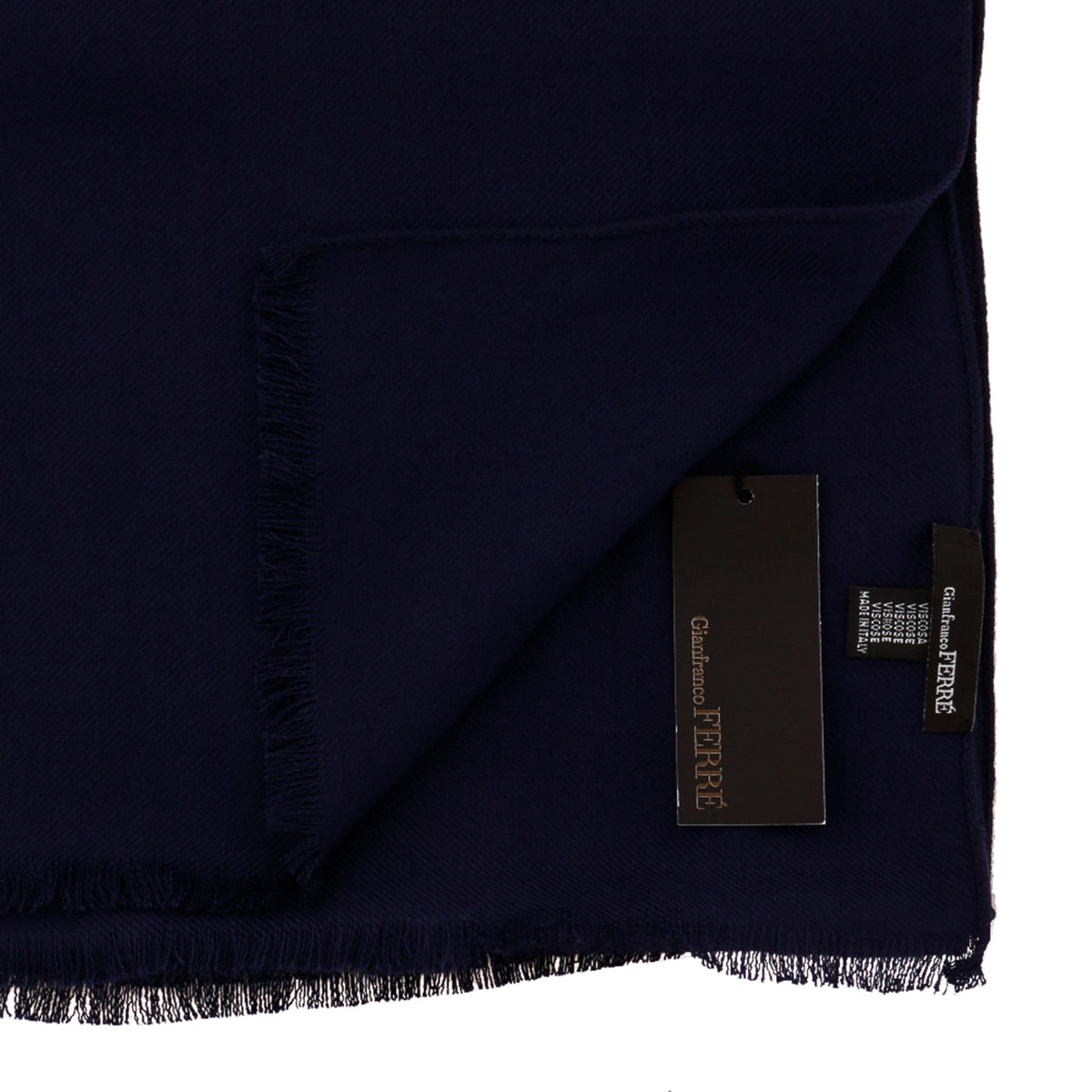 Gianfranco Ferre Blue Pashmina Scarf
