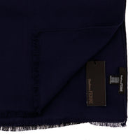 Gianfranco Ferre Blue Pashmina Scarf