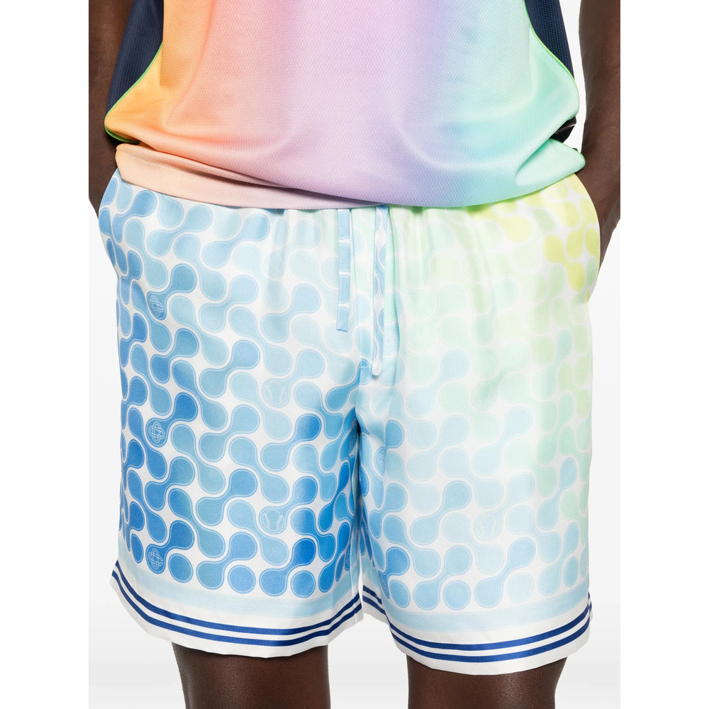 Casablanca Blue Shorts - Track & Running Shorts Men