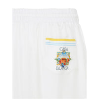 Casablanca White Shorts - Bermuda Shorts Men