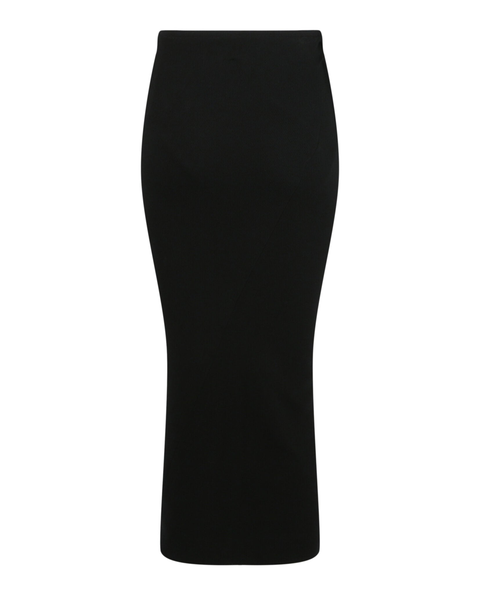Balenciaga Balenciaga Womens Midi Twisted Skirt