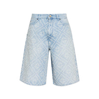 Casablanca Casablanca Blue Shorts - Denim Shorts Men