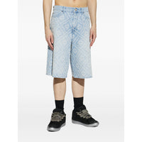 Casablanca Casablanca Blue Shorts - Denim Shorts Men