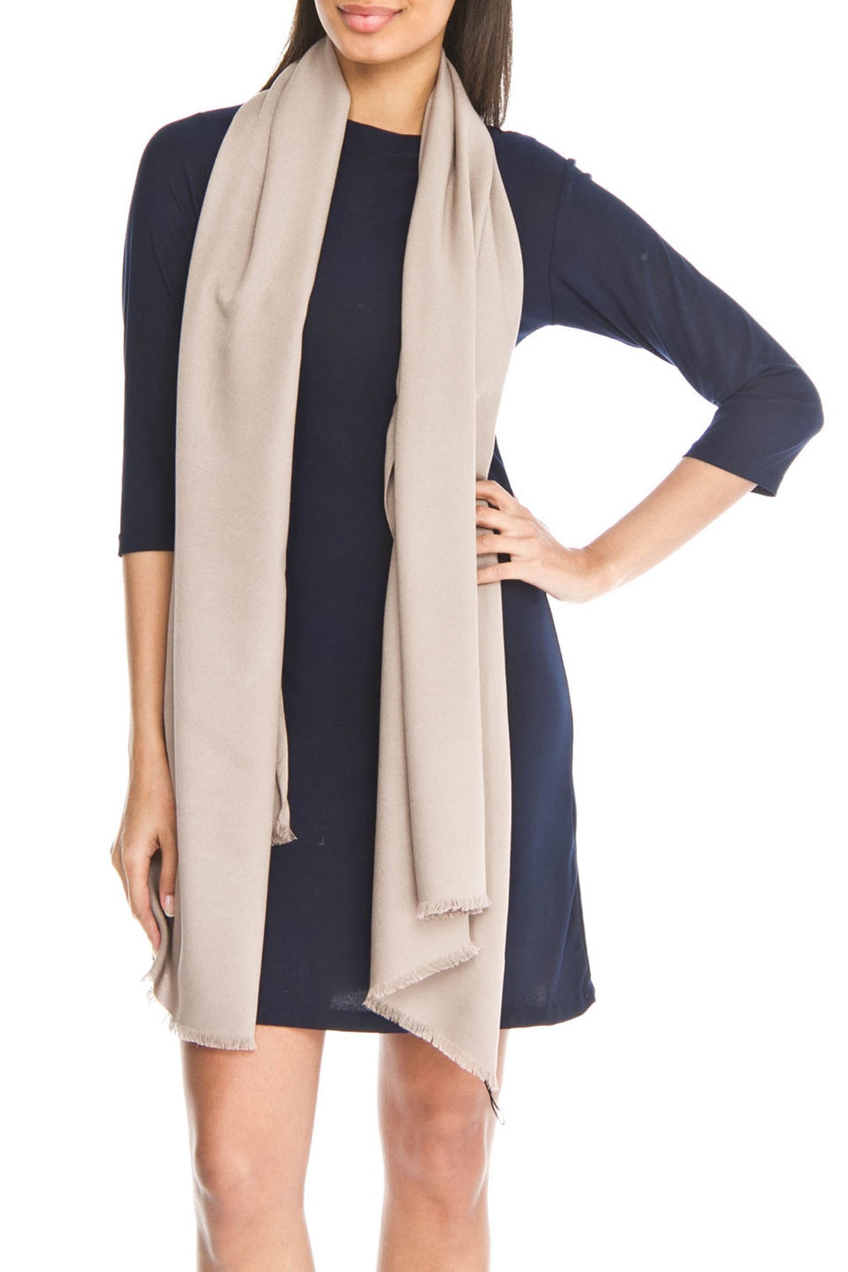 Gianfranco Ferre Burgundy Pashmina Scarf